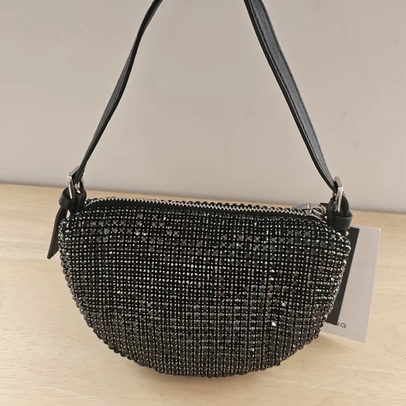 NWT Mango crystal shoulder bag - Picture 7 of 12